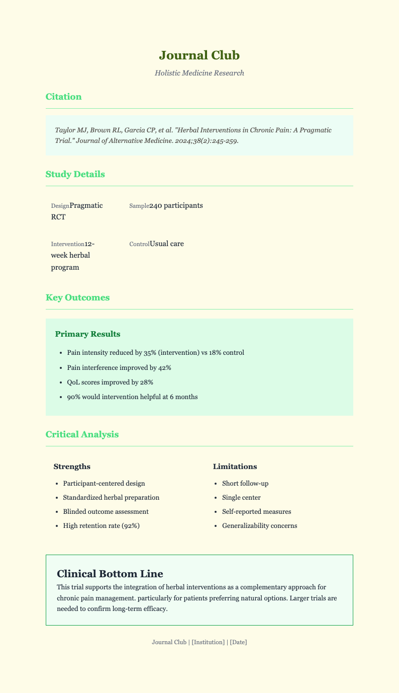 Sage green journal club